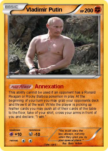 Pokemon Vladimir Putin