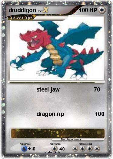 Pokemon druddigon