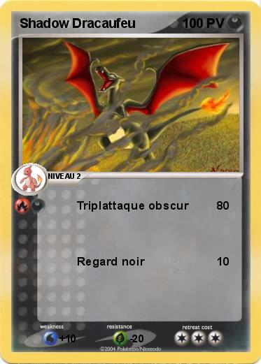 Pokemon Shadow Dracaufeu 