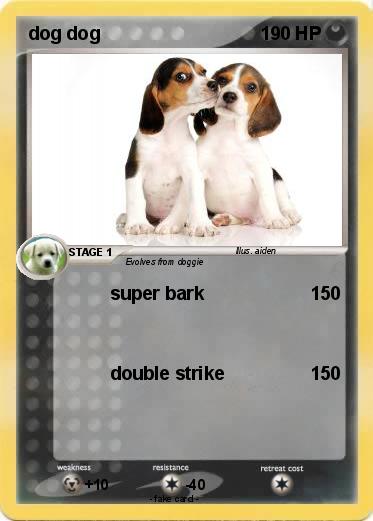 Pokemon dog dog