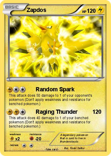 Pokemon Zapdos