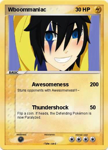 Pokemon Wboommaniac
