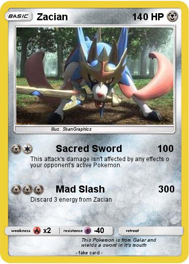 Pokemon Zacian