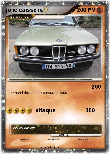 Pokemon jolie caisse