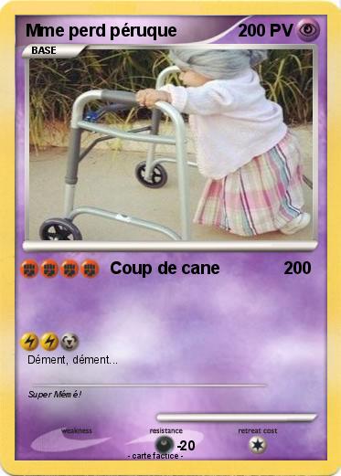 Pokemon Mme perd péruque