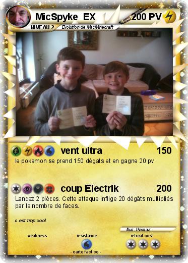 Pokemon MicSpyke  EX