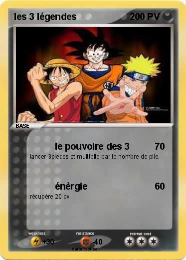 Pokemon les 3 légendes