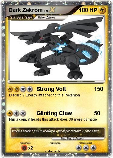 Pokemon Dark Zekrom