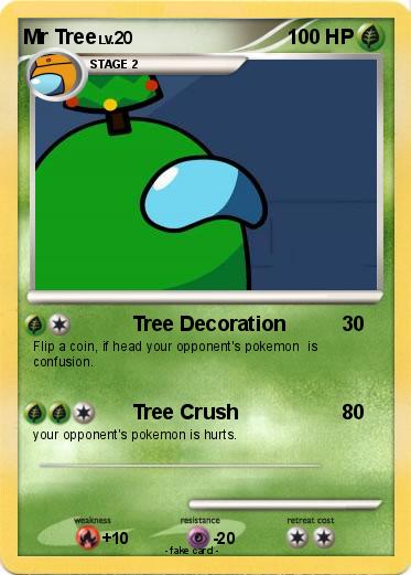 Pokemon Mr Tree