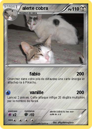 Pokemon alerte cobra