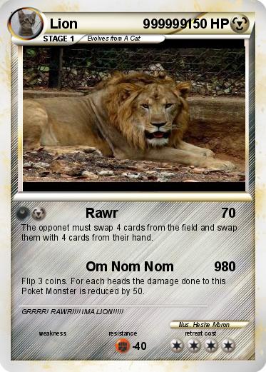 Pokemon Lion                  999999