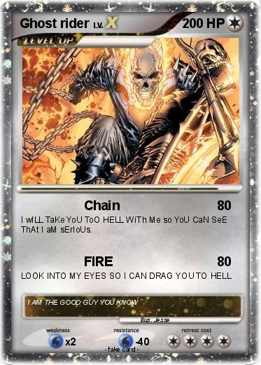 Pokemon Ghost rider