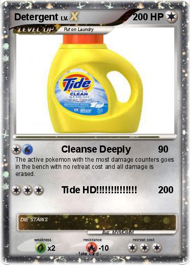 Pokemon Detergent