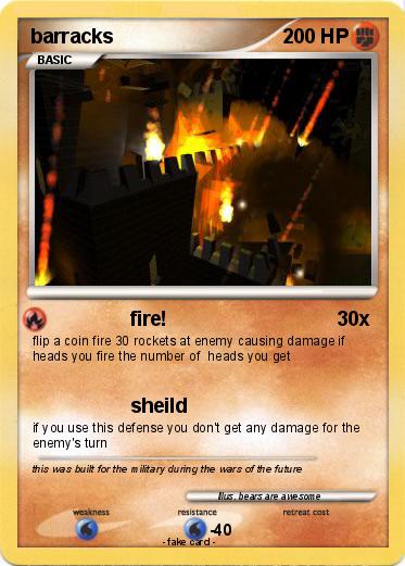 Pokemon barracks