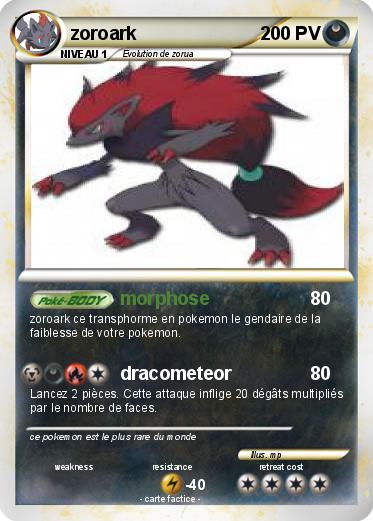 Pokemon zoroark