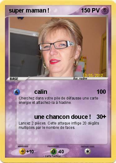 Pokemon super maman !