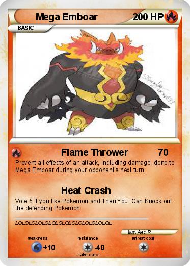 Pokemon Mega Emboar