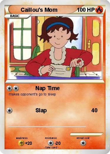 Pokemon Caillou's Mom