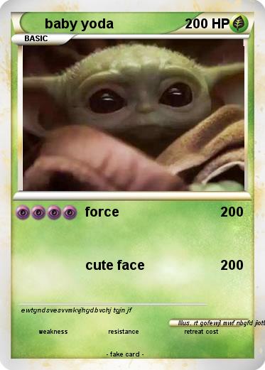 Pokemon baby yoda