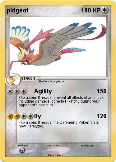 Pokemon pidgeot