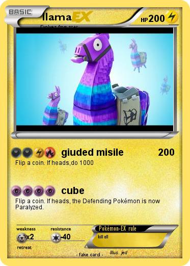 Pokemon llama