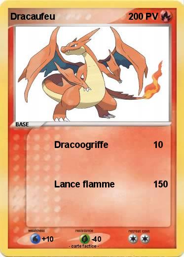 Pokemon Dracaufeu
