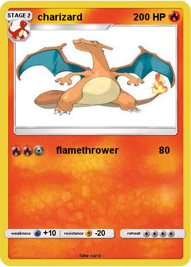 Pokemon charizard