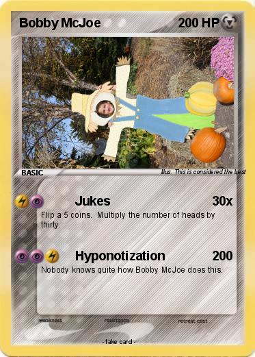 Pokemon Bobby McJoe