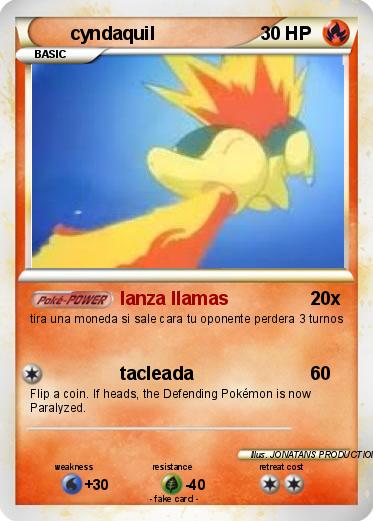 Pokemon cyndaquil