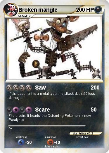 Pokemon Broken mangle