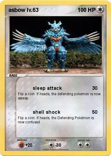 Pokemon asbow lv.63