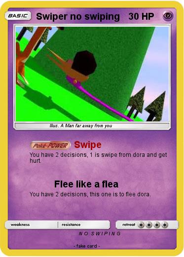 Pokemon Swiper no swiping