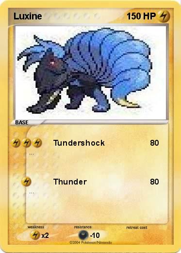 Pokemon Luxine