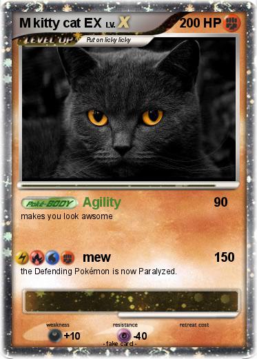 Pokemon M kitty cat EX