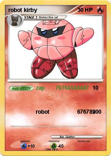 Pokemon robot kirby