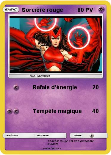 Pokemon Sorcière rouge