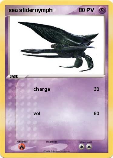 Pokemon sea stidernymph