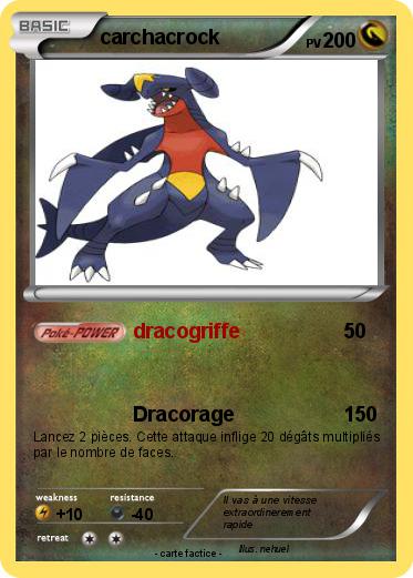 Pokemon carchacrock