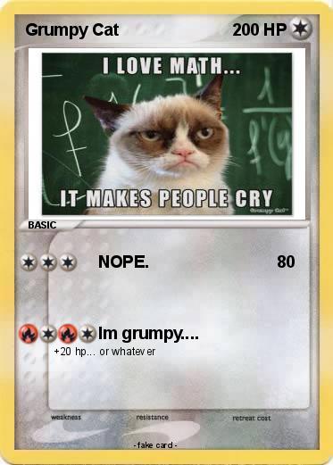 Pokemon Grumpy Cat
