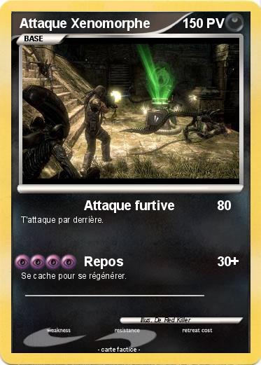 Pokemon Attaque Xenomorphe