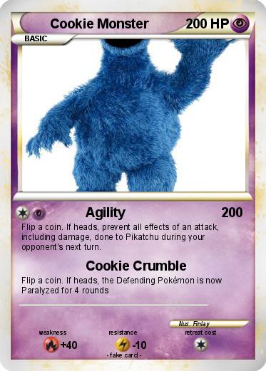 Pokemon Cookie Monster