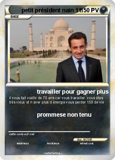 Pokemon petit président nain 11