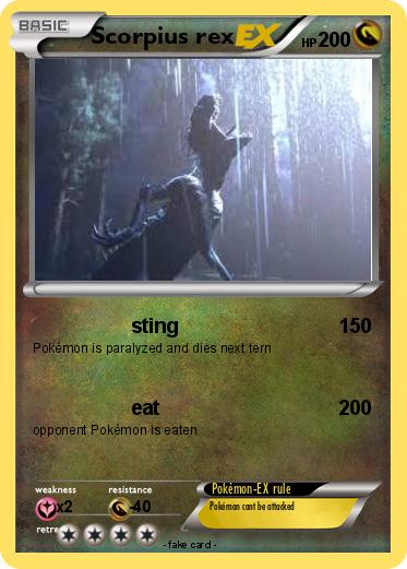 Pokemon Scorpius rex