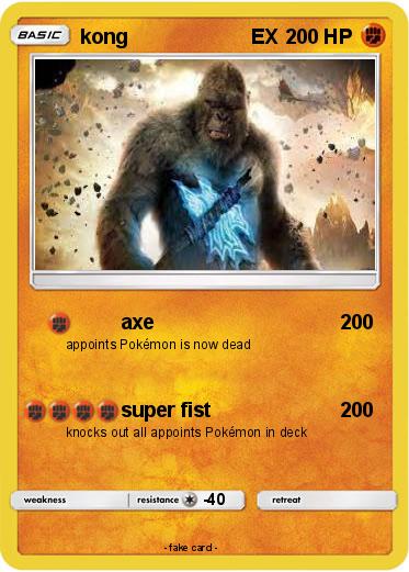 Pokemon kong                      EX