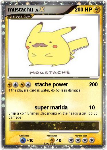 Pokemon mustachu