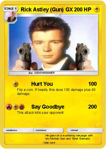 Pokemon Rick Astley (Gun) GX