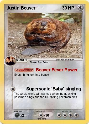 Pokemon Justin Beaver
