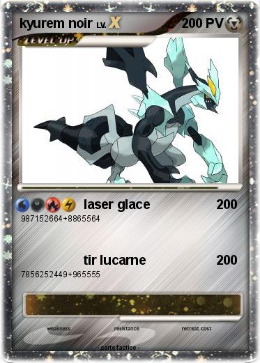 Pokemon kyurem noir