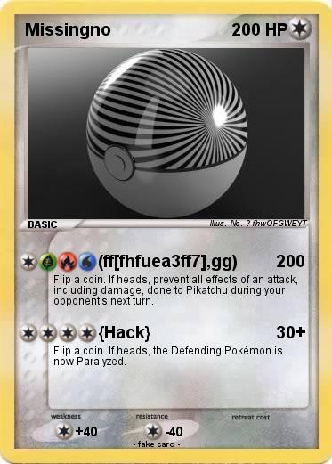Pokemon Missingno