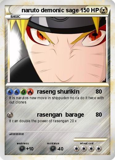 Pokemon naruto demonic sage